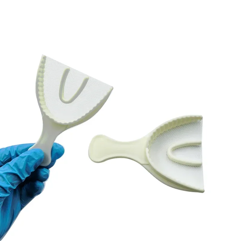 

10Pcs/pack Dental Impression Plastic Trays Without Mesh Tray Dentist Tools Dentistry Lab Material Teeth Holder Trays