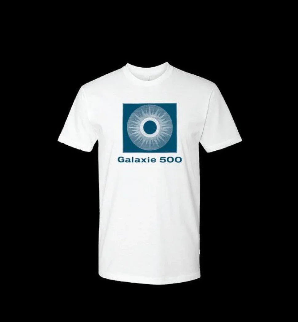 Vtg Galaxie 500 Band Short Sleeve Cotton White All Size Unisex Shirt