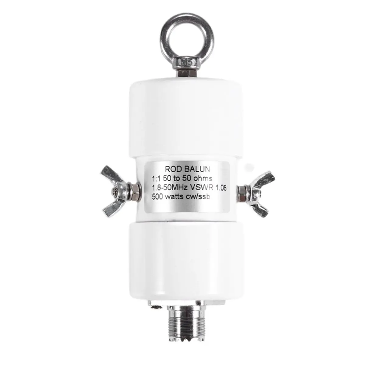 Promotion Antenna Balun 1:1 Voltage Balun 1-50MHz 500Watt HF Balun DIY with UHF Female (SO-239) Connector,Frequency Band 1-50MHz