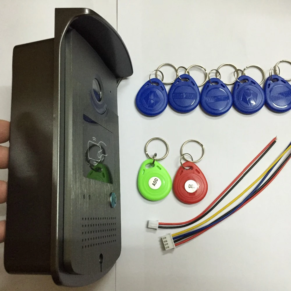 Video Intercom Door Phone System 1 RFID Card Reader HD Doorbell Camera In Stock Wholesale