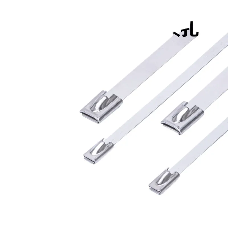 

30pcs stainless steel cable tie Reusable Cable Ties Removable Slip Knots Recyclable 150mm 200mm 250mm 300mm 350mm 400mm 304