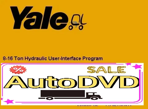 

AutoDVD Yale 8-16 тонн гидравлическая программа пользовательского интерфейса v4.2