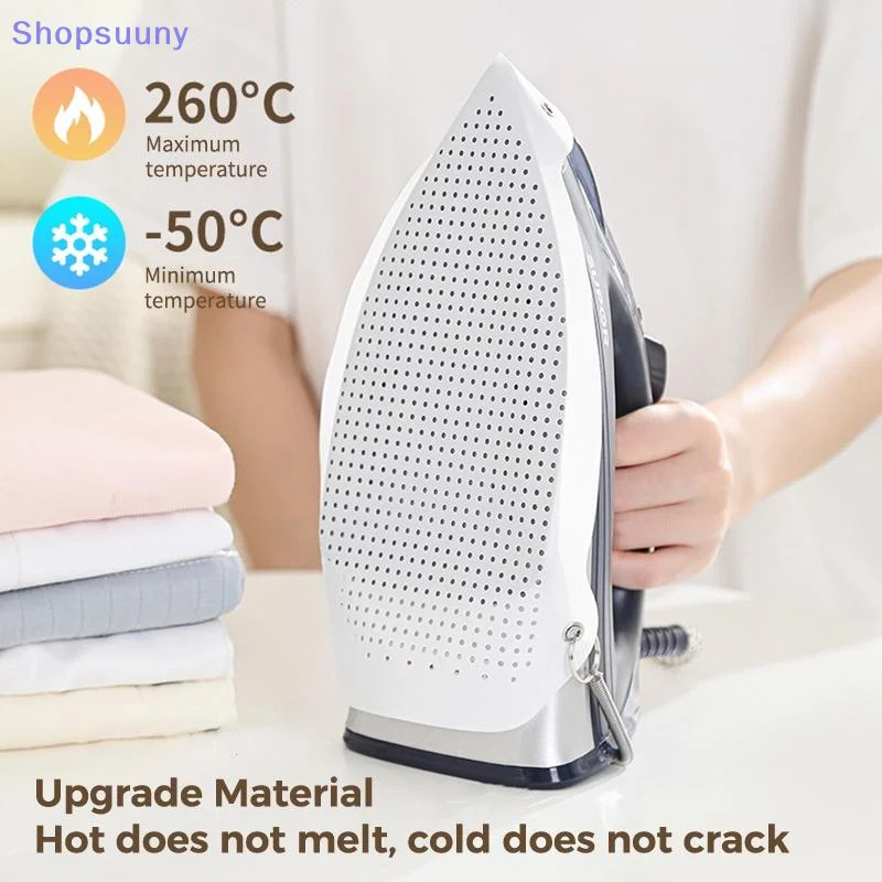 [SU]1Pcs Universal Household Clothes Ironing Protective Pad Universal Iron Shoe Anti-Glare Shoe Steam Iron Bottom Cover[SU]