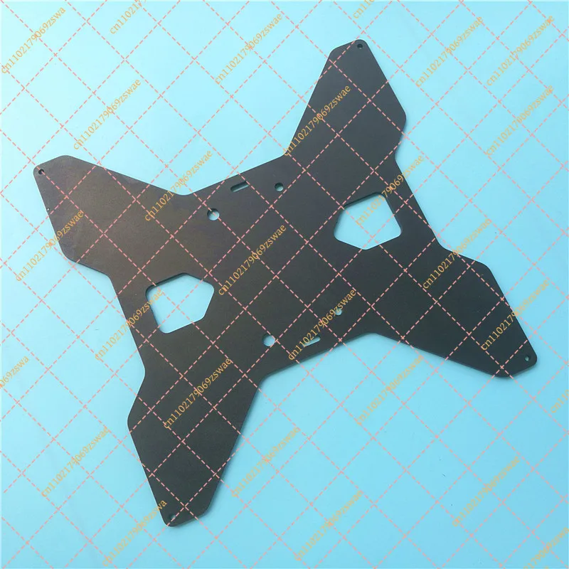 Aluminum Y Carriage Plate Heated Bed Support Mount Replacement Parts, Compatible for TEVO Tarantula / HE3D 3D Printer