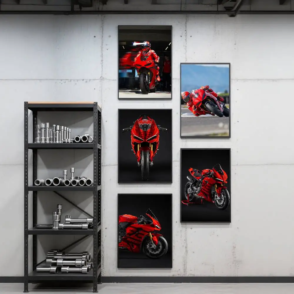 26 moto gp M-Marc 93 V2 Poster Art Print Anime Style Home Decor Ideal Gift Perfect Room Decor