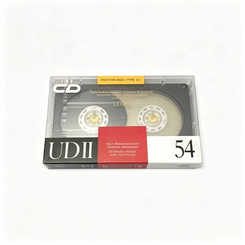 100% Original New For Maxell UDII 54min High Grade Type II Blank Cassette Unsealed Original Package