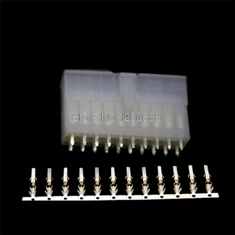 20Pin Automotive Connector 5557/5569 Connector 4.2MM Set Plug Terminal white