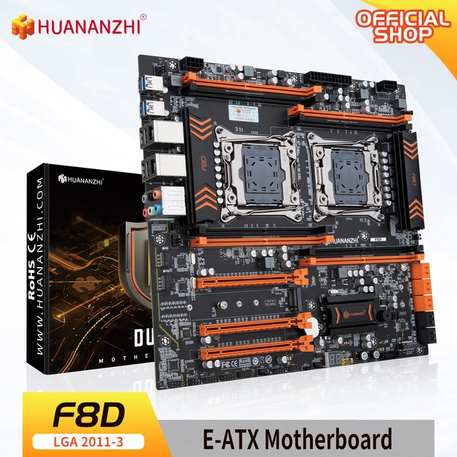 Huananzhi X99 F8d Lga 2011-3 Xeon X99 Motherboard Support Intel Dual Cpu E5  2640 2666 2670 2696 2678 V3 V4 Ddr4 Recc Nvme Ngff - Motherboards -  AliExpress