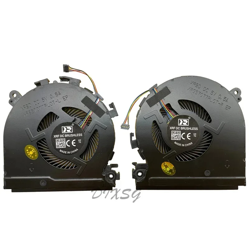 Replacement New Laptop CPU   GPU Cooling Fan for HP Spectre 15-CH 15-CH000 15-CH008CA 15-CH011DX 15-CH075NR  Series Fan