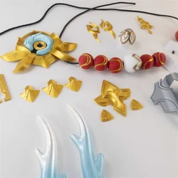 1 Set Honkai: Star Rail Dan Heng Cosplay Costume Accessories Horns Dragon Horns Headwear Halloween Christmas Party Props