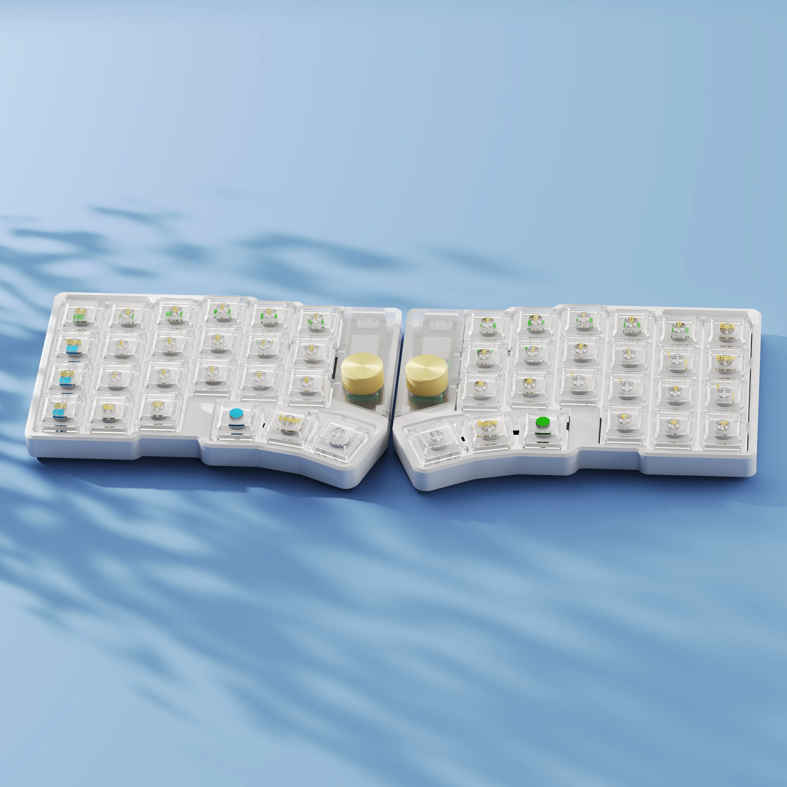 Jezail Funder Cornix 48-Key Split Low Profile Ergonomic Mechanical