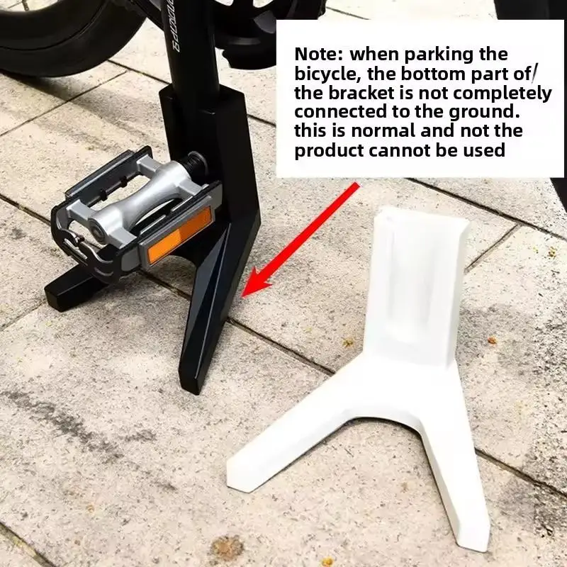 【F】Bike Kickstand Mountain Road Bike Pedal Support Stand Rear Kick Bike Side Frame Stand Support Holder For Road Mountain Bike