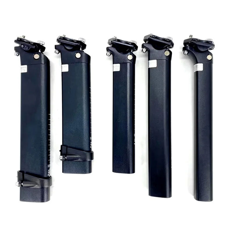 Road Bike Seatpost 250mm 300mm 27mm*58.4mm 27mm*45mm 25mm*34.5mm Aluminum Alloy Fixed Gear Bicycle Seatpost Road Bicycle Parts