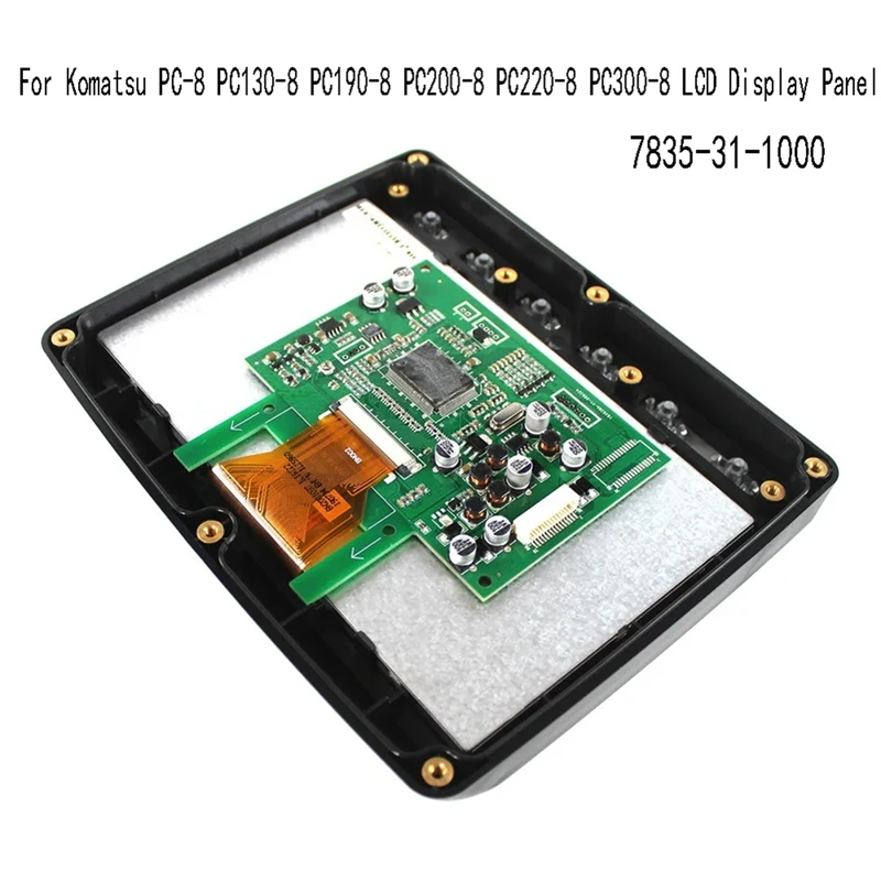 Excavator Monitor LCD Module For Komatsu PC-8 PC130-8 PC190-8 PC200-8 PC220-8 PC300-8 LCD Display Panel 7835-31-1000