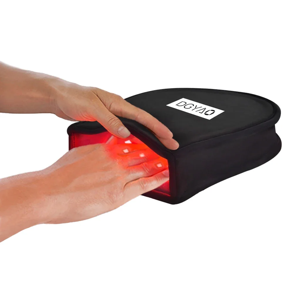 

DGYAO 880nm 660nm infrard light treatment home hand pain therapy gloves infrard LED gloves (SMD LED,1PC)
