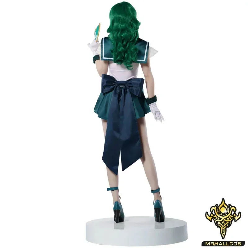 Sky06 mrcalcos anime cosplay marinheiro netuno michiru kaiou lua supers vestido roupas traje festa de halloween criança adulto wom66liu &