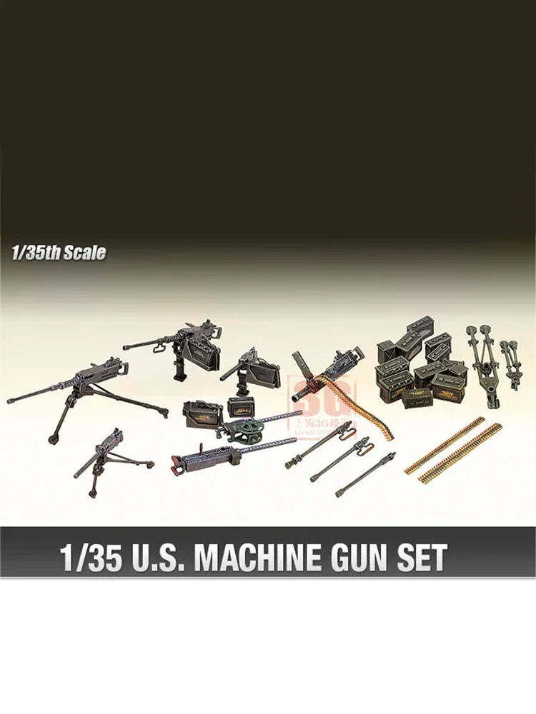 1/35 Academy Model 13262 American machine gun  assembly Scale Model Kit