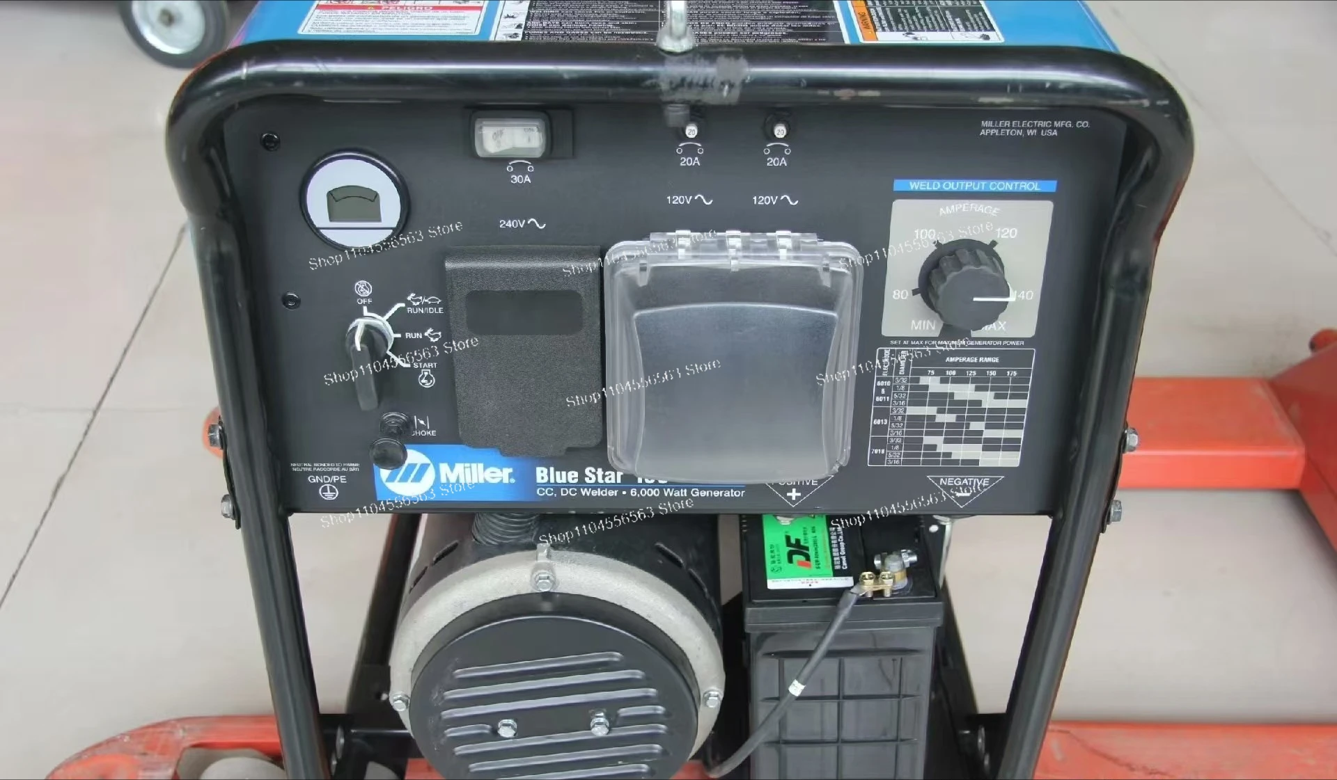 90% New Used Miller Welder BLUESTAR185 Welding Machine 6000W Output 115V 220V 185A Max