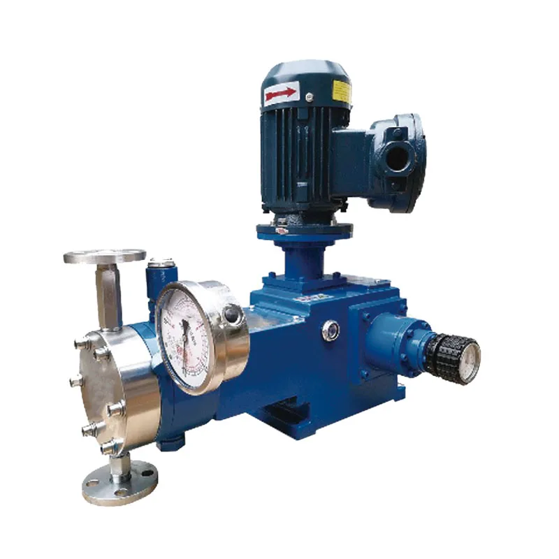 Sewage Treatment Hydraulic Pressure Flow Regulation Dosing Metering Pump Reciprocating Diaphragm Pump