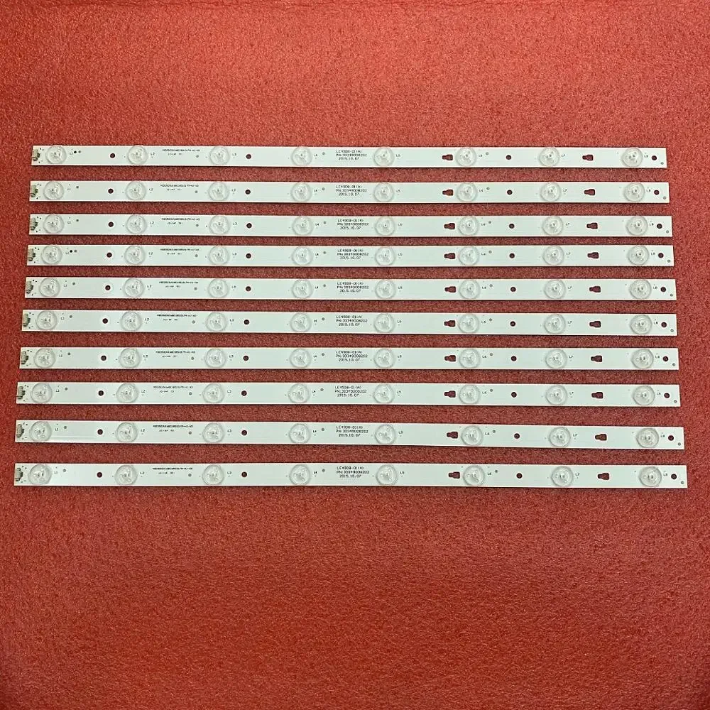 

LED Strip 8LED For Haier LE49U5000A JVC LT-49C550 LS49H510N 30349008202 LE49D8-01(A) LCD490DUY-SHA2 LE50D8-03 30350008203