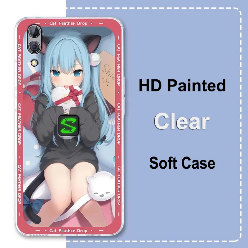 For xiaomi mi Black Shark 2 Case Blackshark 2 TPU soft Back Cover Black Shark 2 Pro Game Phone Shell 6.39\