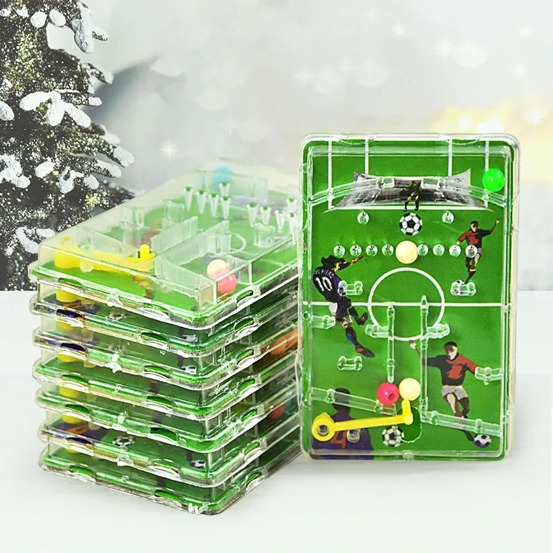 

10pcs Pinball Football Shooting Toys Children Birthday Party Favor Pinball Game Board Palm Top Toy Goodie Bag Giveaway Boy Girl