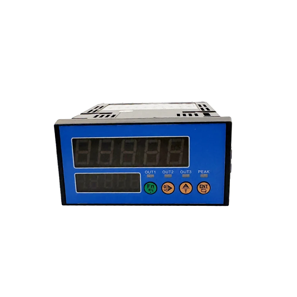 Precision Button Stainless Load Cell and Digital Indicator Set 4-20mA 0-10V Analog Output Force Measuring System for Industry