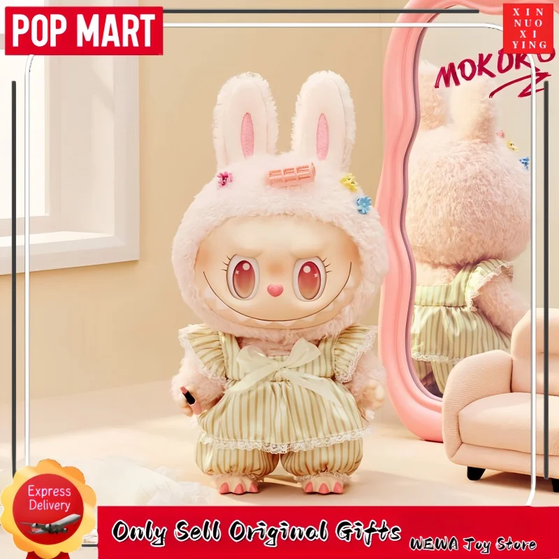 

Genuine POP MART Wake Up Spring Series MOKOKO Vinyl Plush Doll Original gifts Squishy Plush Toys Dolls stranger thing products