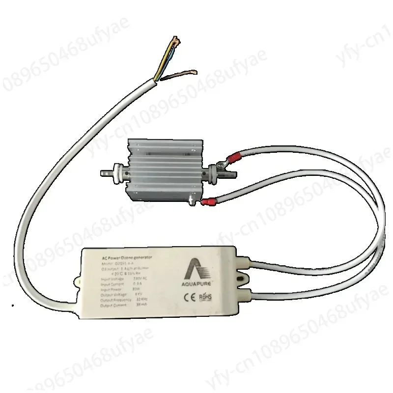 High Quality 30W 110V 220V 1400mg/H ozone module With quartz tube /stainless steel electrode OZQS1.4-A