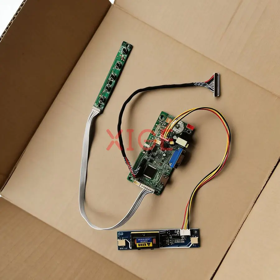 

For MT185GW01 LTM185AT02 LTM185AT01 M185B1 Display Drive Controller Board Kit DIY 1366x768 1366*768 30 Pin LVDS VGA+HDMI 2-CCFL