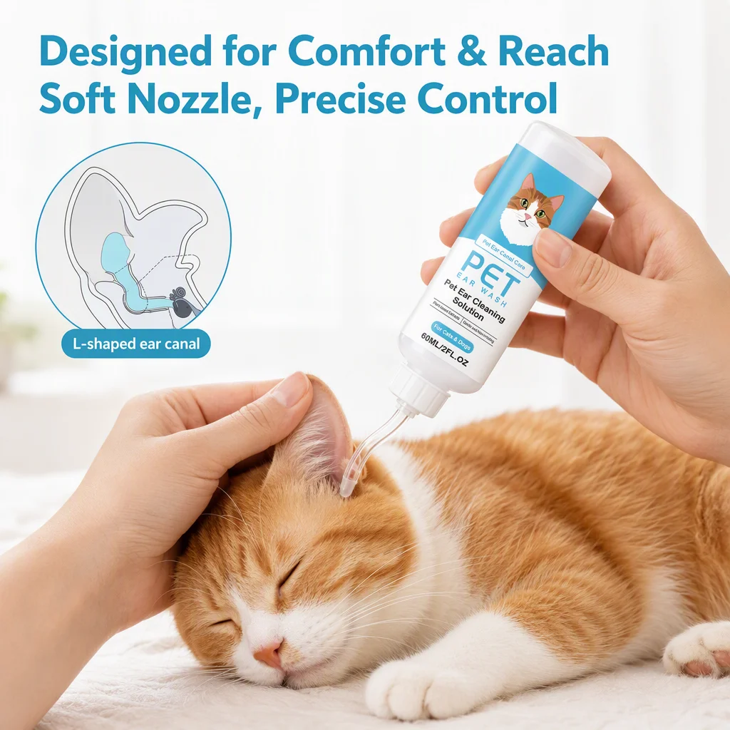 2PCS Pet Natural Ear Drops Dog - огляд і ціна Pet Ear Cleaner