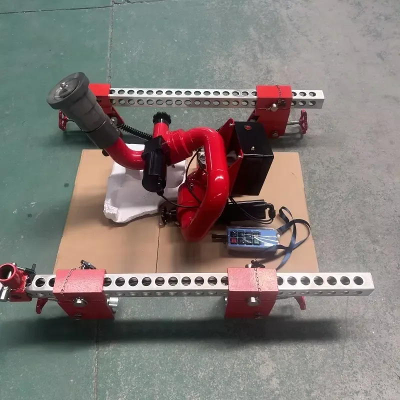 2026 New Adaptive Firefighting Solution Aluminum Alloy Wall-Mount Remote-Controlled Cannon High-Precision Targeting Fire