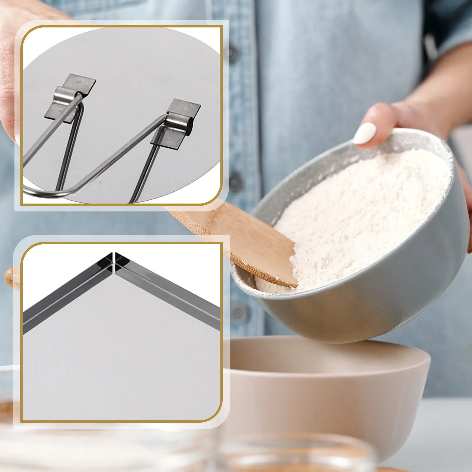 1Set Stainless Steel Biscuit Molds DIY Baking Molds for Cookies Sugar Pie Making Creative Household Baking Supplies — купить у AliExpress WW