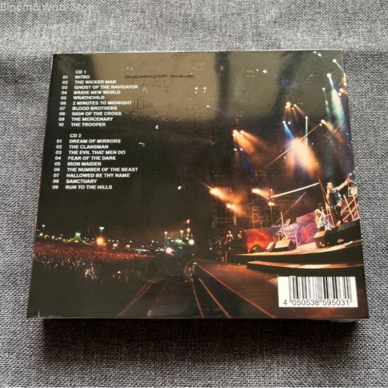 Classic Heavy Metal Rock in Rio 2CD Live Album, Remastered 2002 Original Rock Concert Record, Heavy Metal Music Disc