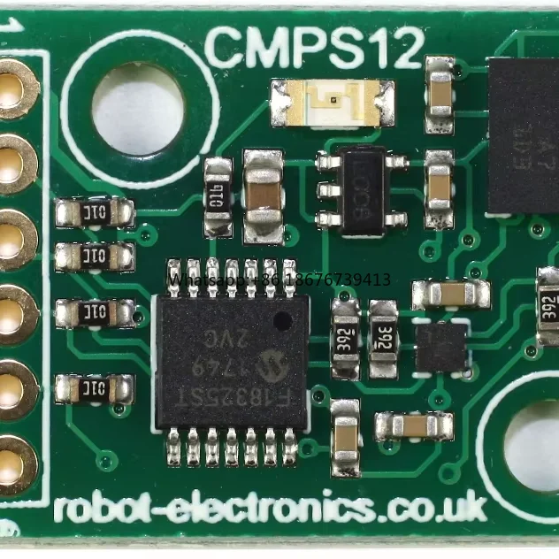 CMPS12 - Tilt Compensated Compass Module Development Board