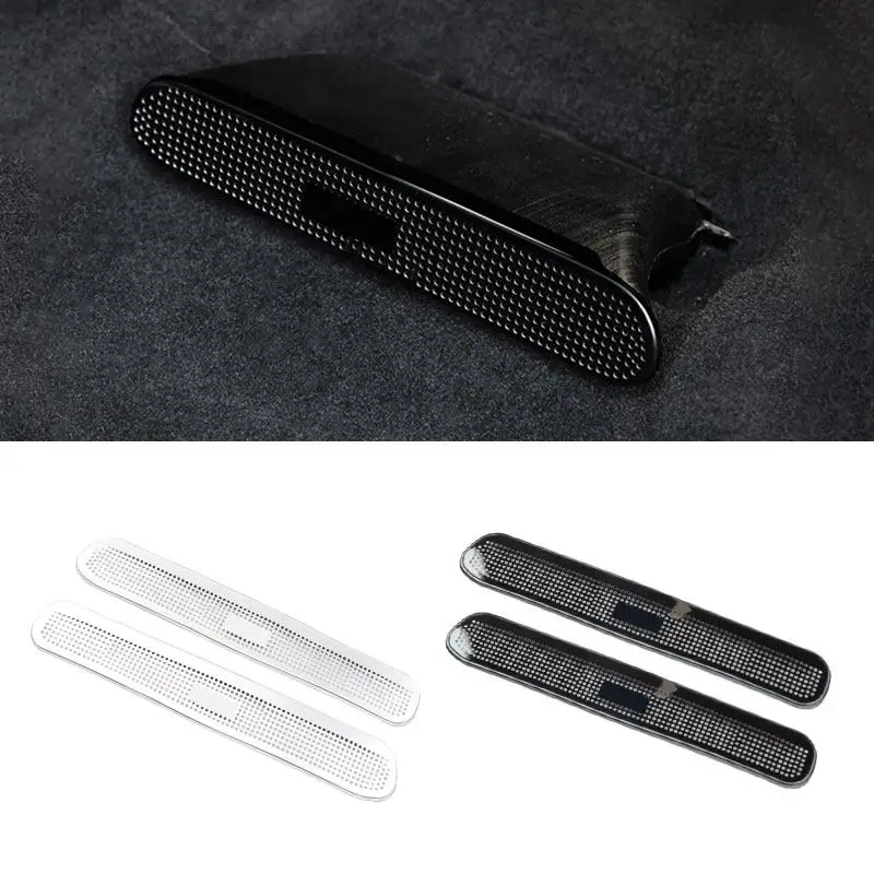 For BMW X5 G05 X7 2019-2024 Seat Under Floor Air Conditioner AC Duct Vent Outlet Grille Dust Cover Stainless Steel Accessories