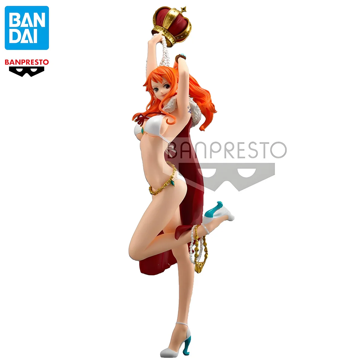 

In Stock Original BANDAI Banpresto GLITTER GLAMOURS SPLASH STYLE ONE PIECE Nami PVC Anime Action Figures Collectible Model Toy