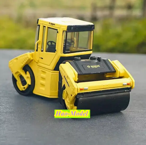 1:50 Für BOMAG BW203AD Roller Modell Legierung Diecast Jungen Kinder Spielzeug Jungen Geburtstag Geschenke Hobby Display Sammlung Ornamente Gelb