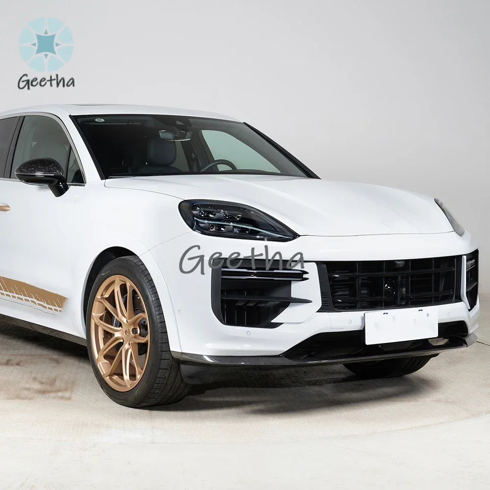 

For High Quality Carbon Fiber Front Lip Assembly Body Kits for Cars for Porsche Cayenne 9Y0.2 TURBO GT 2024-2025