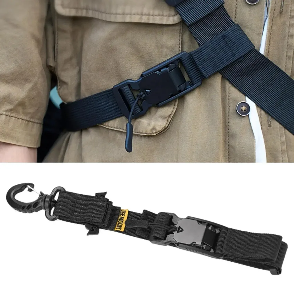 Three-point Auxiliary Backpack Stabilizer Strap Adjustable Fixing Belt Crossbody Bag Chest Strap Magnetic Buckle Quick Release