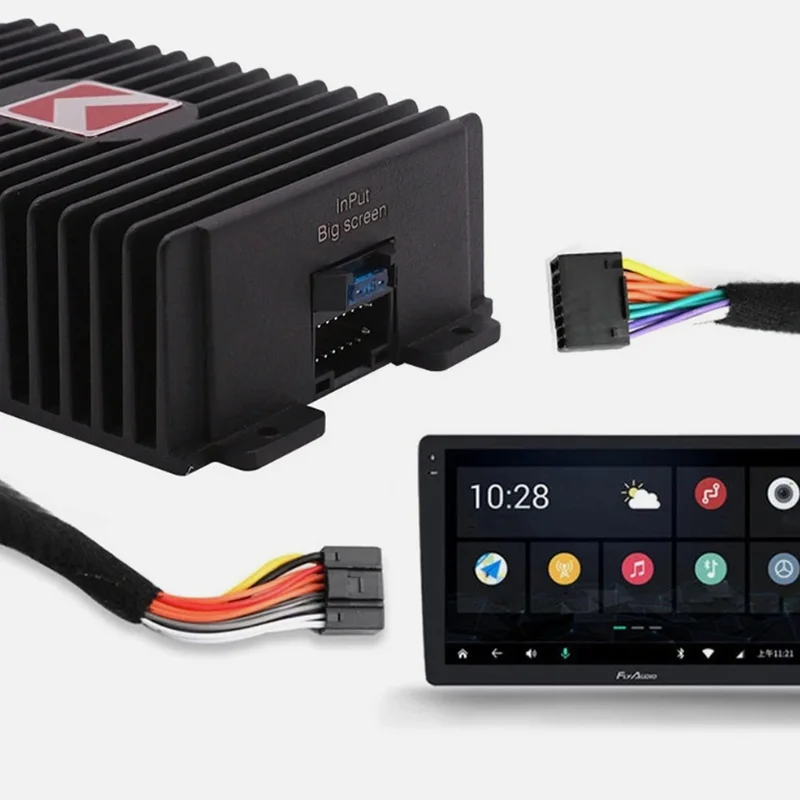 Android Navigation Amplifier Box Professional Car Stereo Audio 4x80W7864