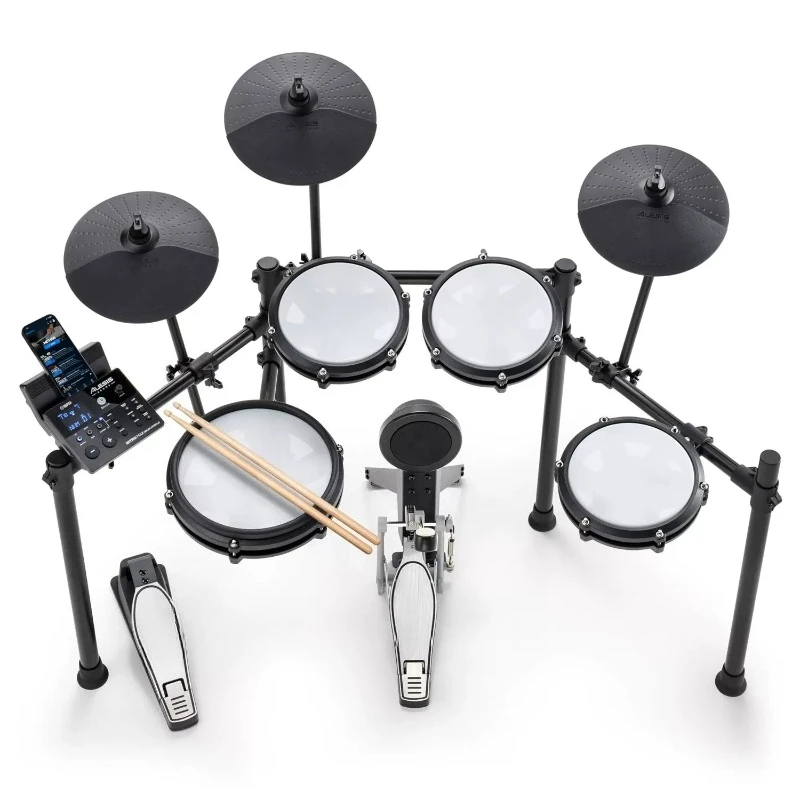 

Full mesh electronic drum kit Bluetooth beginner professional silent electric drum