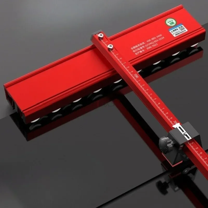 T-shaped Tile Cutting Tool with Pulley Adjustable T-shaped Glass Tiles Cutting Knife Professional Manual Floor Cutting Knife