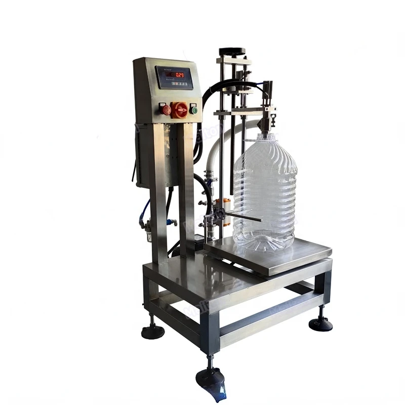 Liquid fertilizer filling machine Large barrel chemical raw material filling machine Weighing filling machine