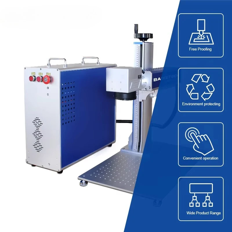 Laser Marking Machine Precision Engraving  Fiber Laser Portable Fiber Optic Laser Machine Desktop
