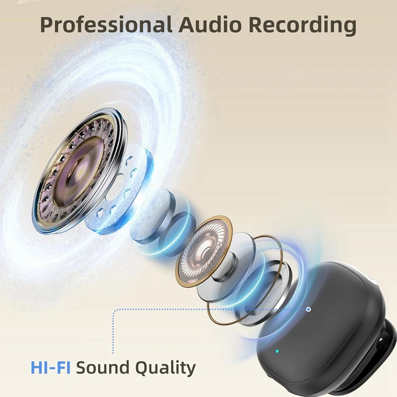 

Wireless Lavalier Microphone Ai Noise Cancelling Mini Phone Microphone USB C Magnetic Mic-A86Z