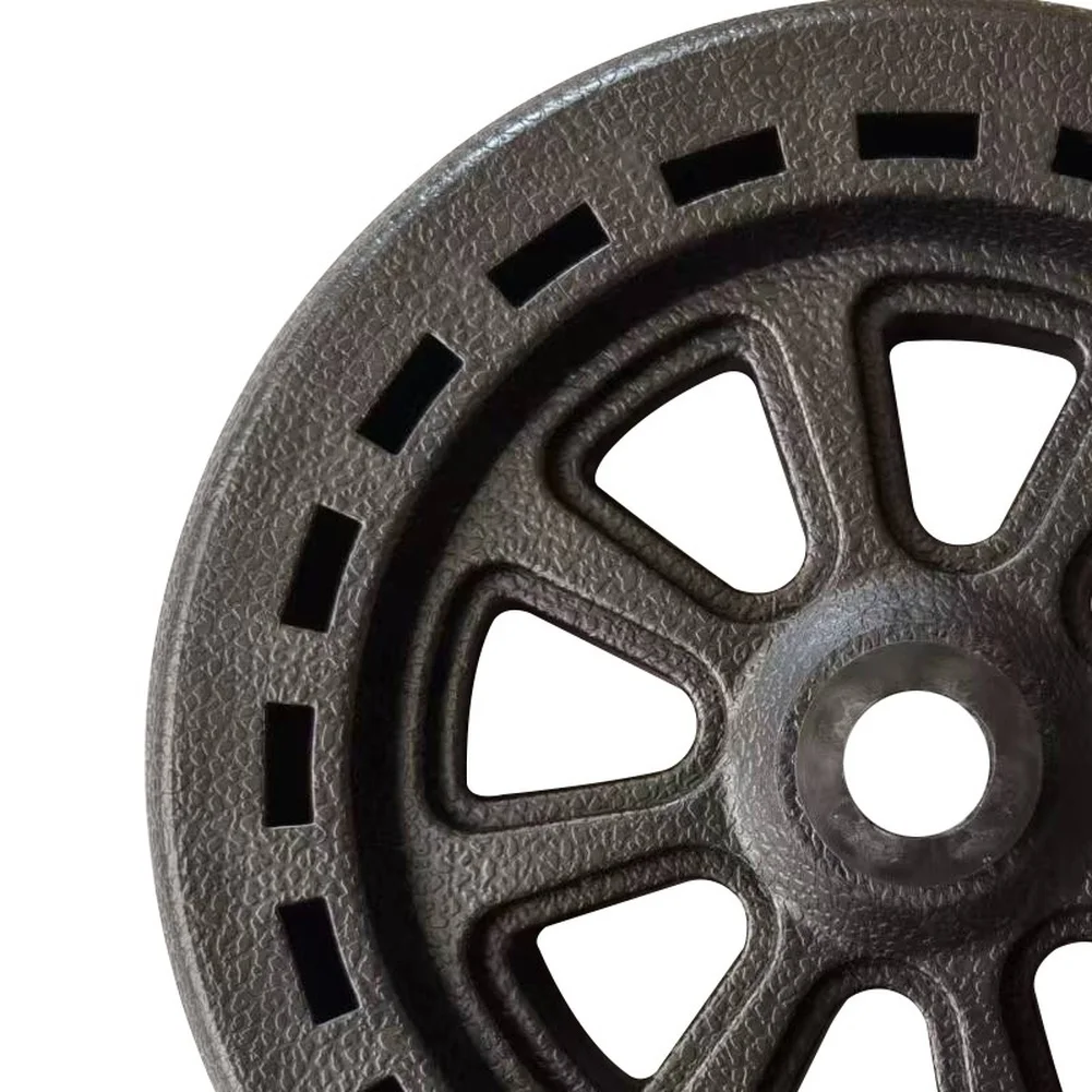 6 Inch Thickened Silent Oven Caster Wheel with PP Shock Absorption Non Marking for Campground Carts and Trailers