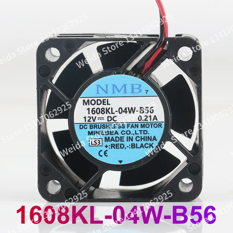 

Вентилятор охлаждения 4CM NMB DC 12V 0.21A 40X40X20MM 1608KL-04W-B56 с интеллектуальным контролем температуры, 3-проводной, для корпуса ПК