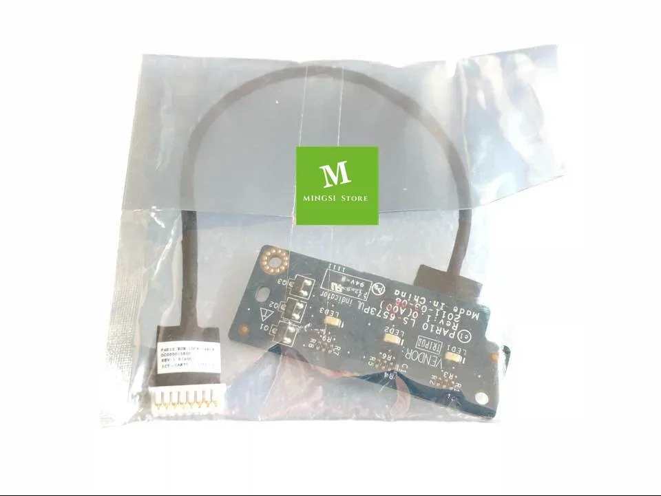 FOR DELL M18x R2 18.4 Laptop LED Indicator Board w Cable LS-6573P KFR5C 0KFR5C