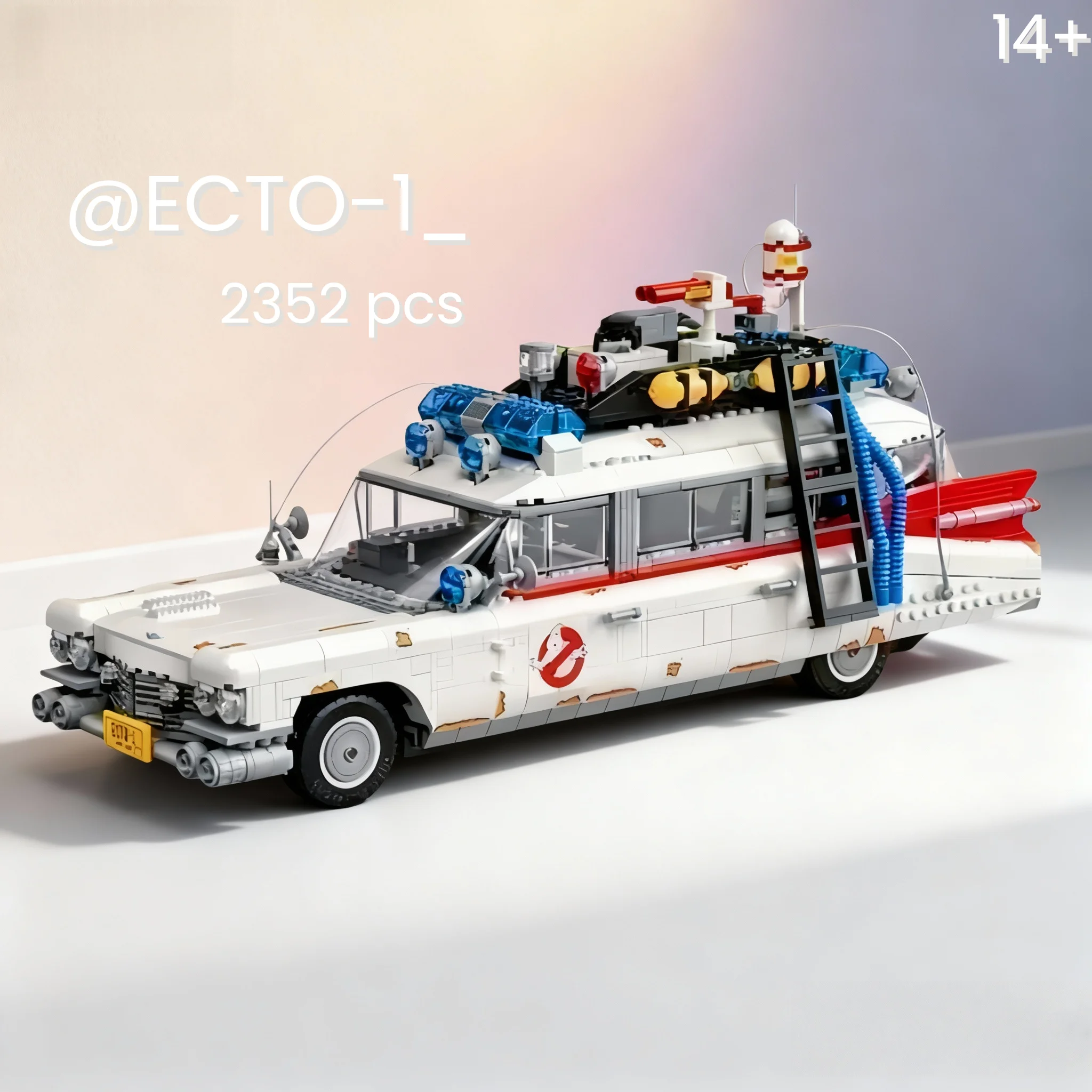 

NEW Ghostbuster Ecto-1 Building Blocks Car Model MOC 10274 Display Bricks for Kids Adults Birthday Christmas Gifts
